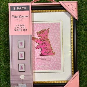 Juicy Couture Pink Frame Trio